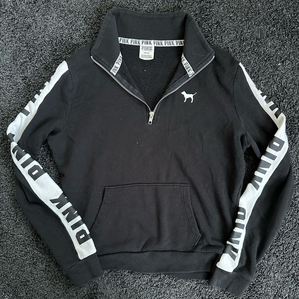 PINK half zip